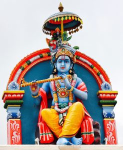 Krishna at Sri Mariamman Temple Singapore