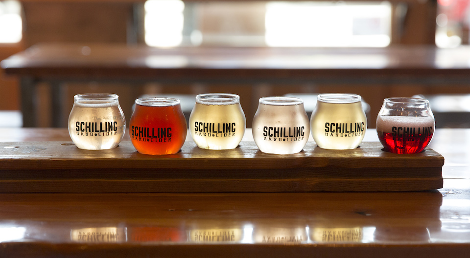 schilling hard cider, seattle