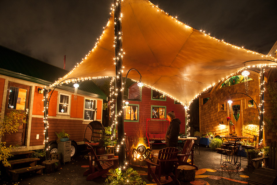 Caravan, The Tiny House Hotel on NE Alberta St. in Portland, Ore. © Tim LaBarge 2016