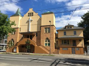 Vancouver Avenue First Baptist Church, although in a different building now, celebrates their legacy as part of the historic registry.