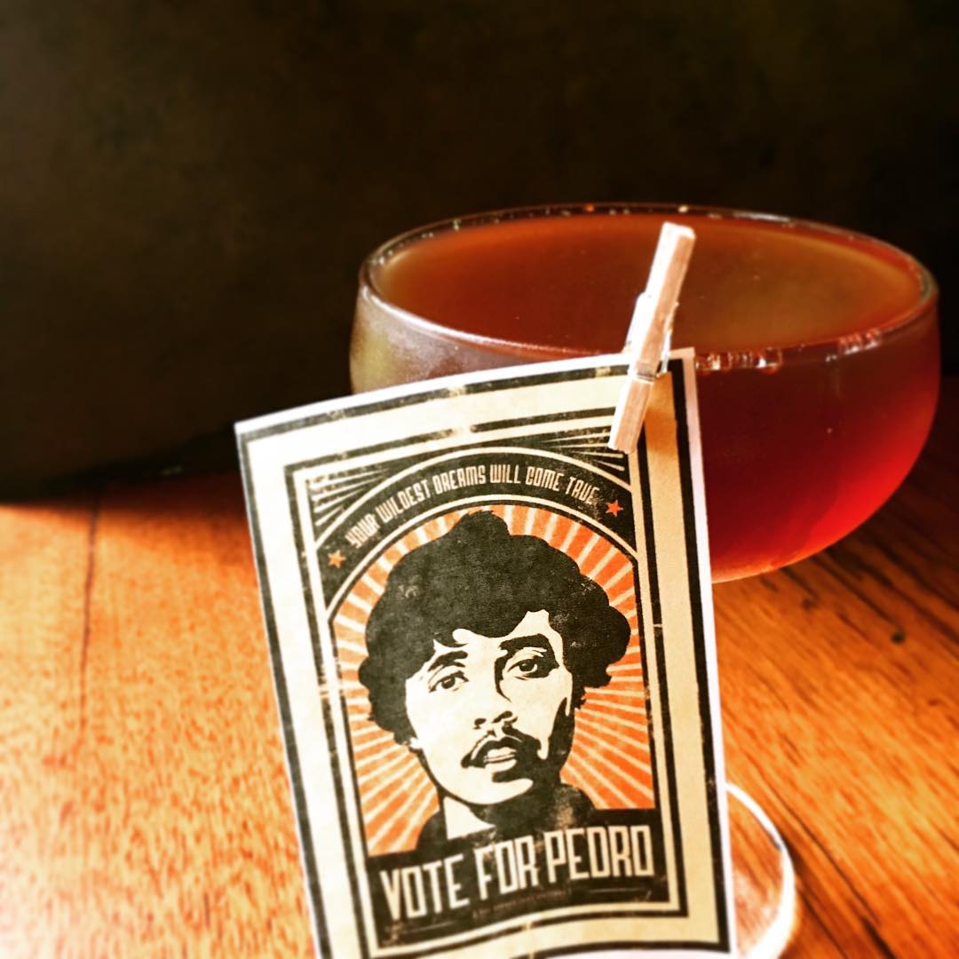 Vote for Pedro Cocktail