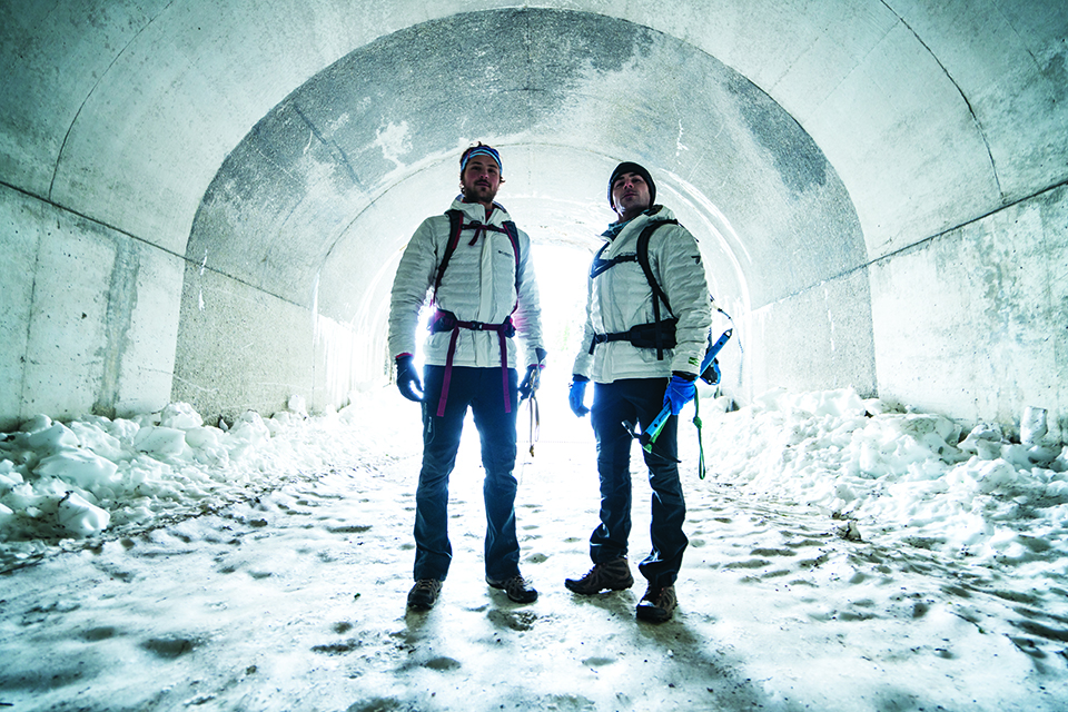 Zac Efron and his brother adventure in Columbia gear