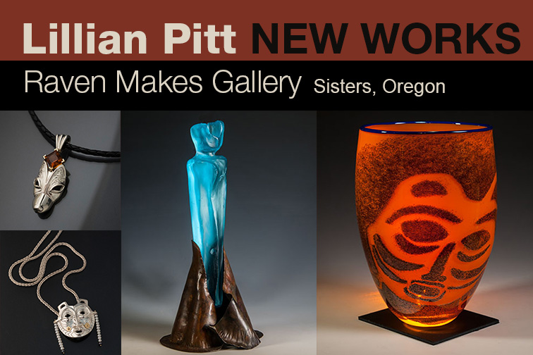 Lillian Pitt Gallery Show in Sisters