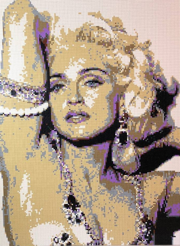"Bricks" - LEGO Mosaics by Brian Hanna